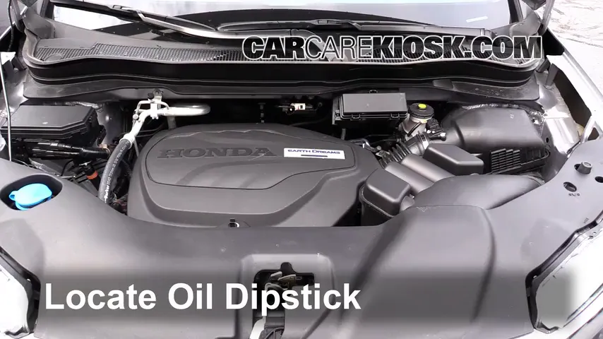 2016 Honda Pilot EX 3.5L V6 Oil Check Oil Level